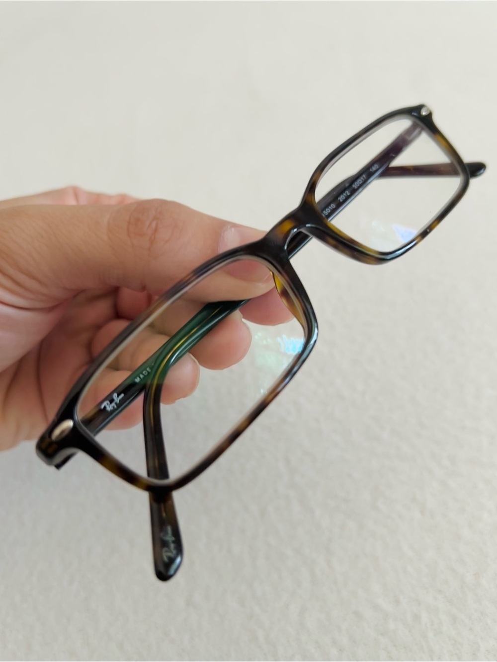 Ray-Ban Rb 5010 2012 Tortoiseshell rectangular Frames